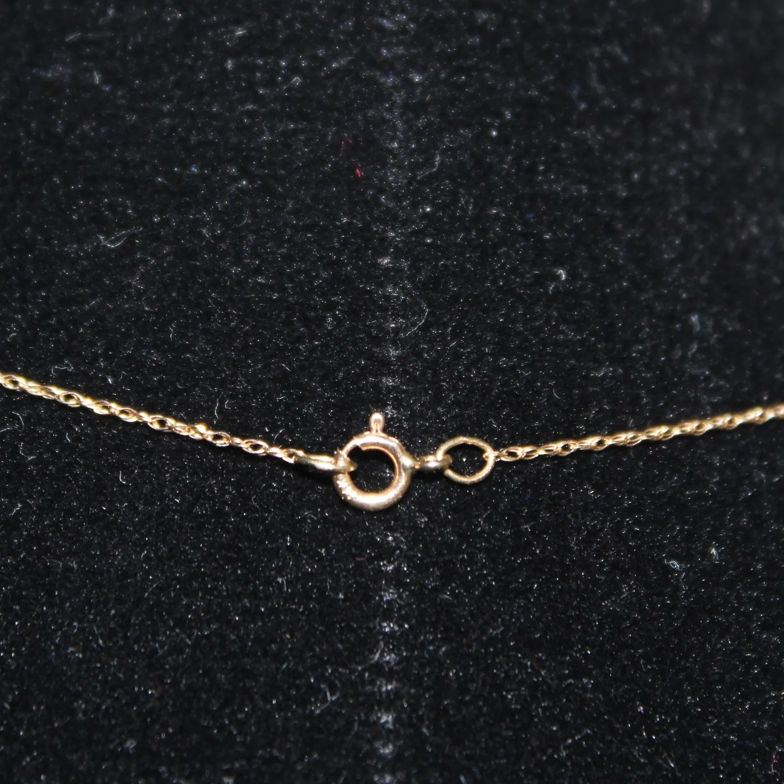 Dainty Solid 14K Gold Necklace with Blue Opal Star Charm - Image 8