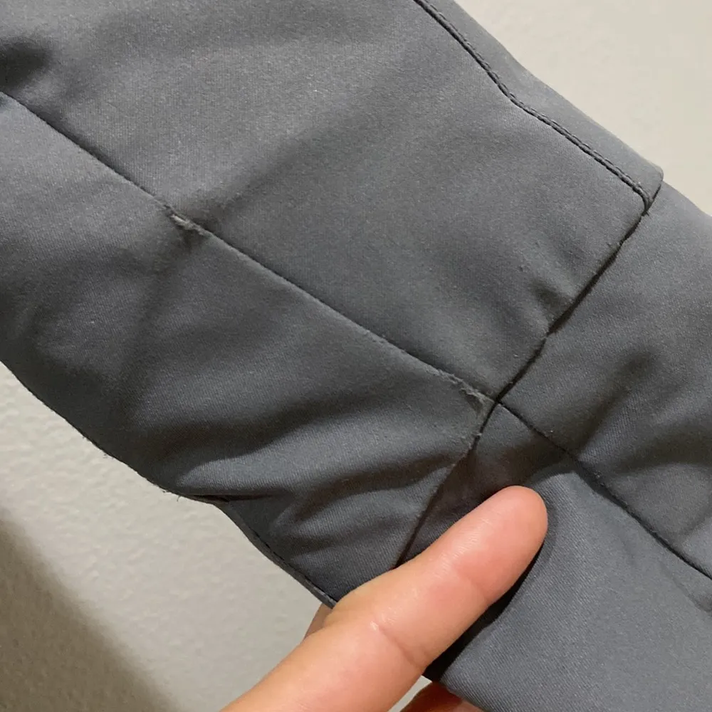 Lole Grey Soft Shell Waterproof Winter Full Zip Hooded Jacket Size S - Image 12