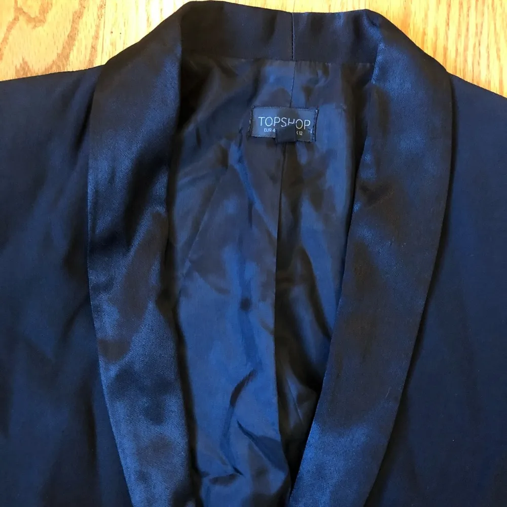 Topshop black blazer size 8 - Image 3