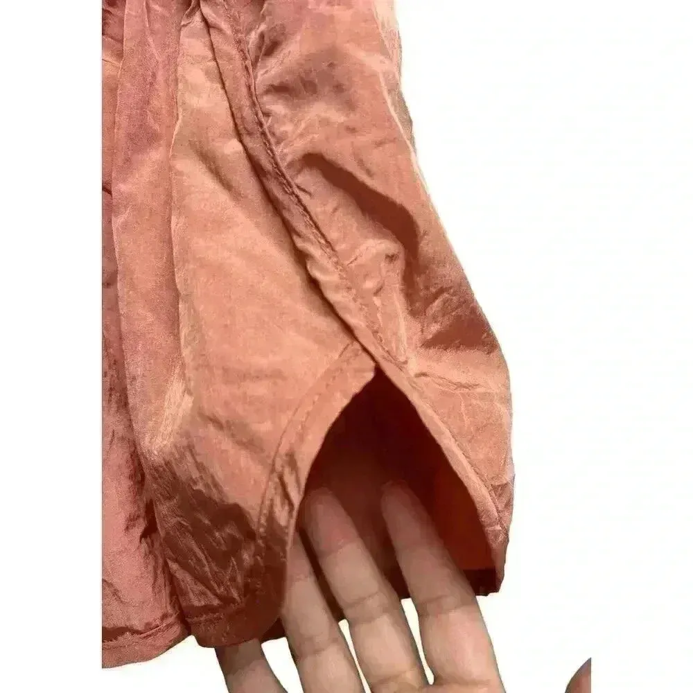 Free People Movement Brushed Apricot The Way Home Shorts Built in Briefs Small - Image 5