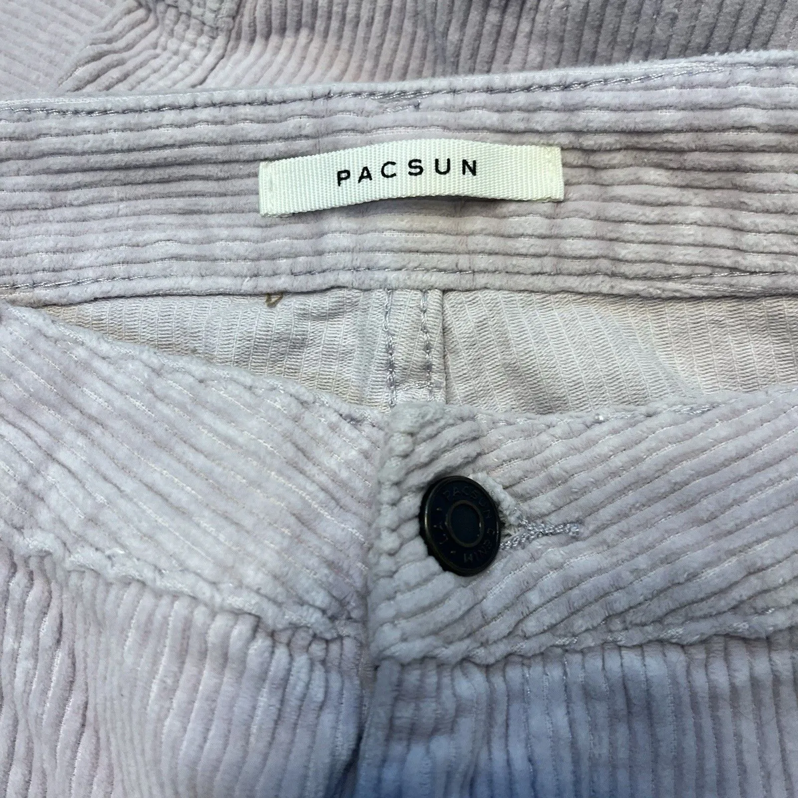 Pacsun Lilac Corduroy High Rise Carpenter Pants 28 Waist Cottage - Image 7