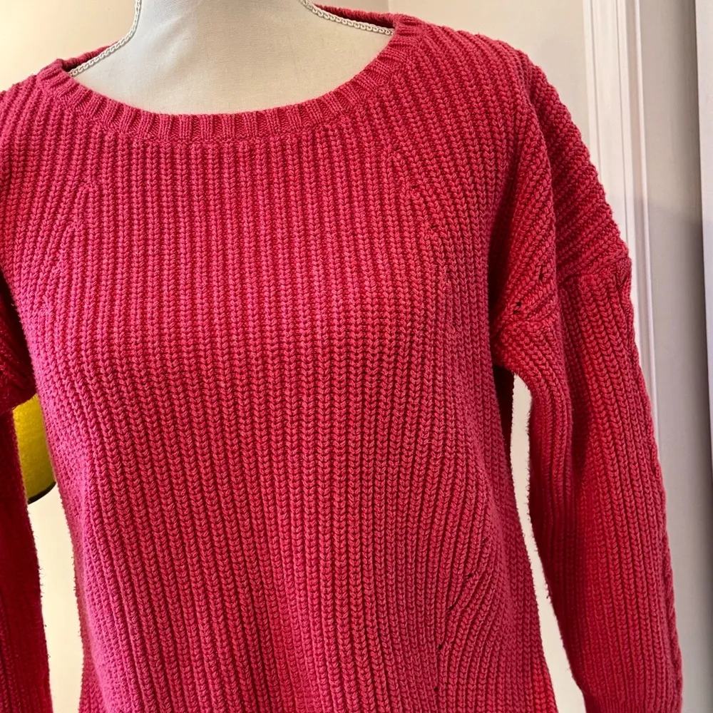 Vineyard Vines knit sweater pink size small - Image 2