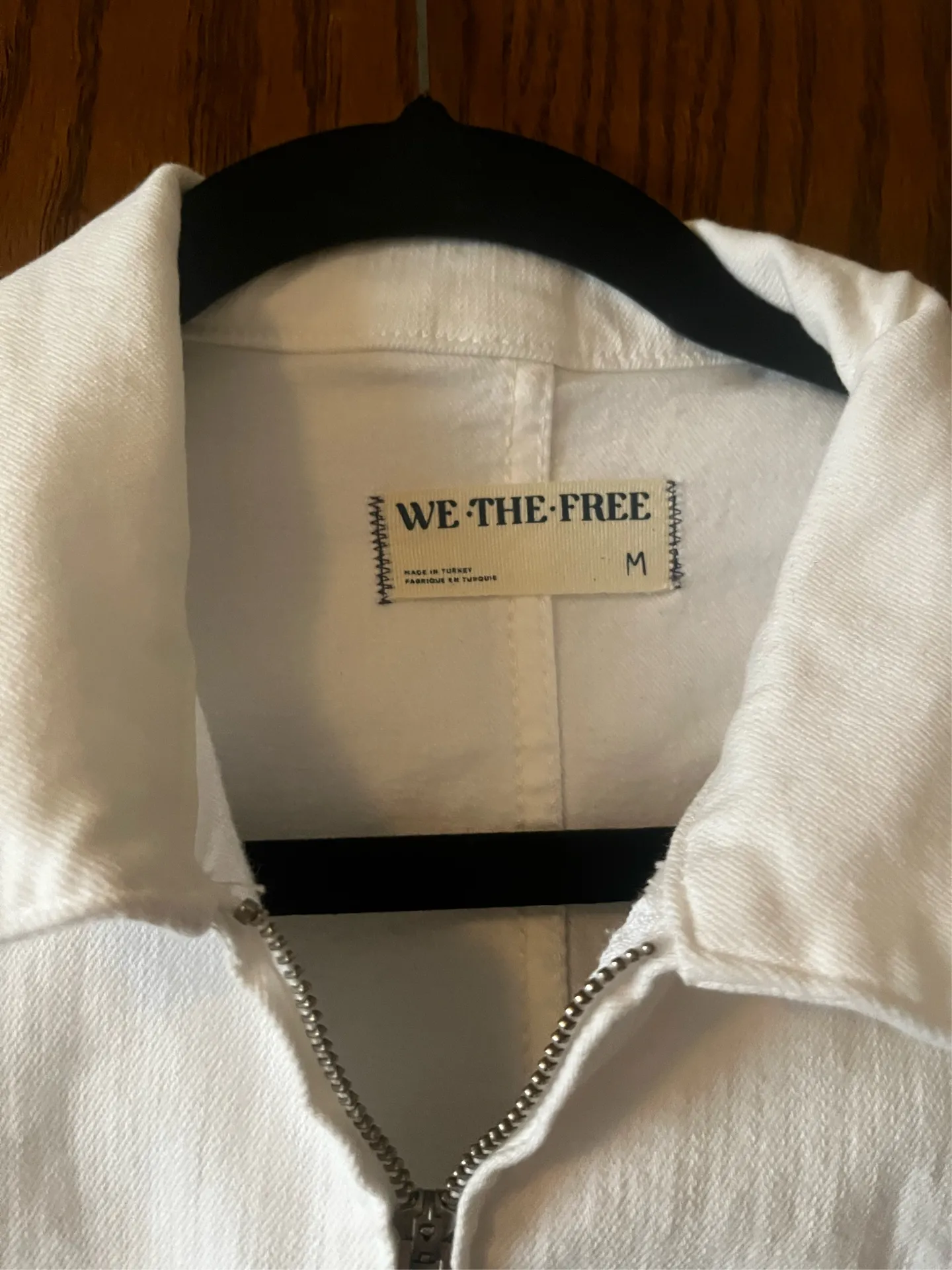 Free People White Denim Jumpsuit  - Image 4