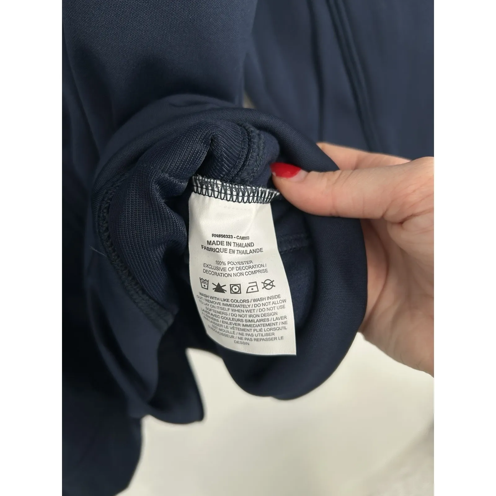 Connecticut Sun Quarter 1/4 Zip Pullover Nike Dri Fit WNBA Womens 3XLT 3XL Tall - Image 6