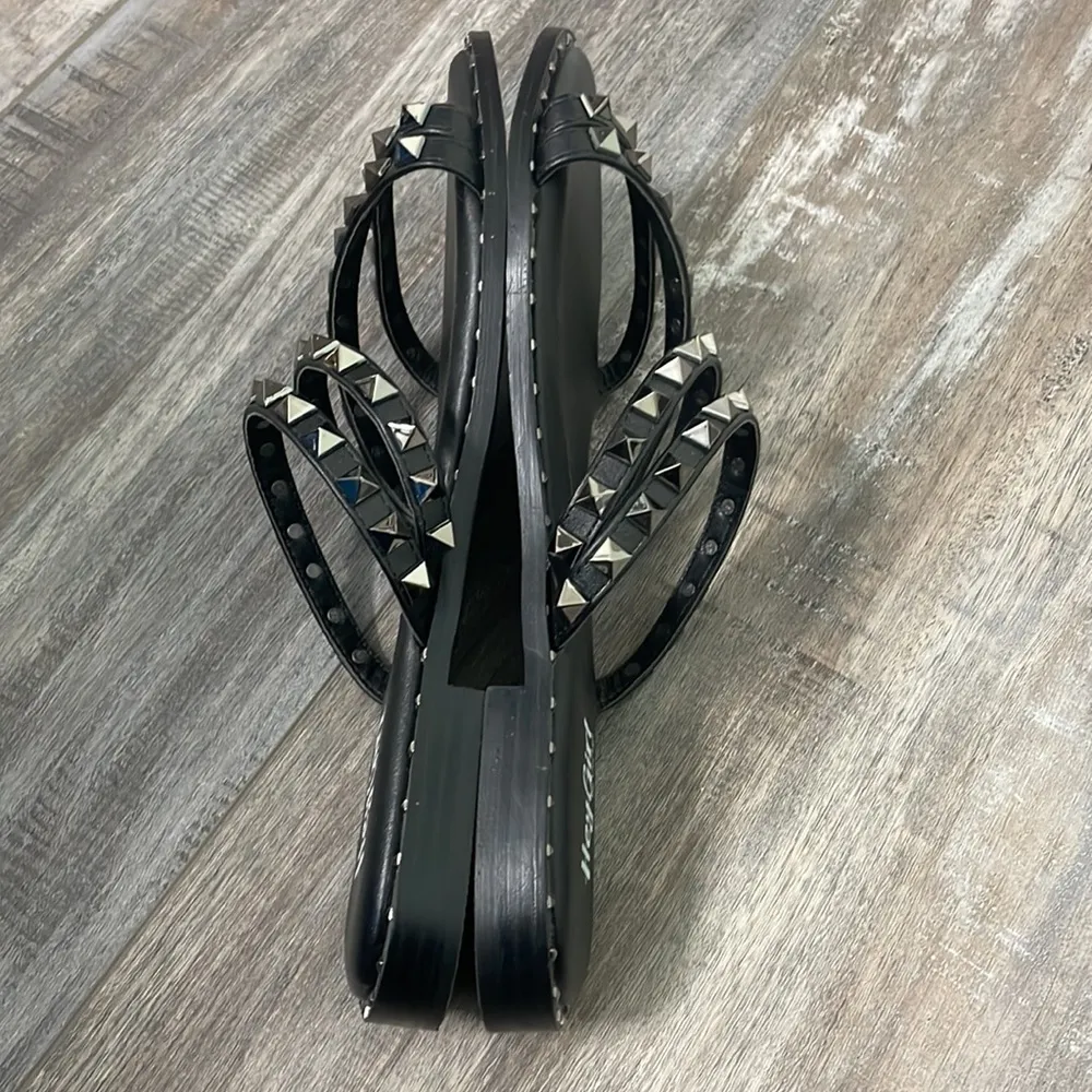 Corkys Hey Girl Black Beach Please Sandals Size 9 - Image 5