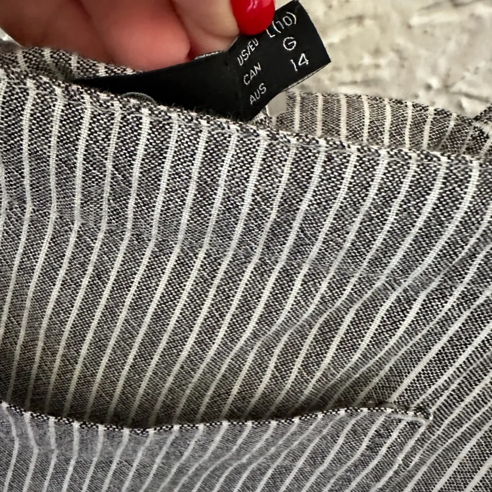 Volcom Black and White Striped Dress - Image 5