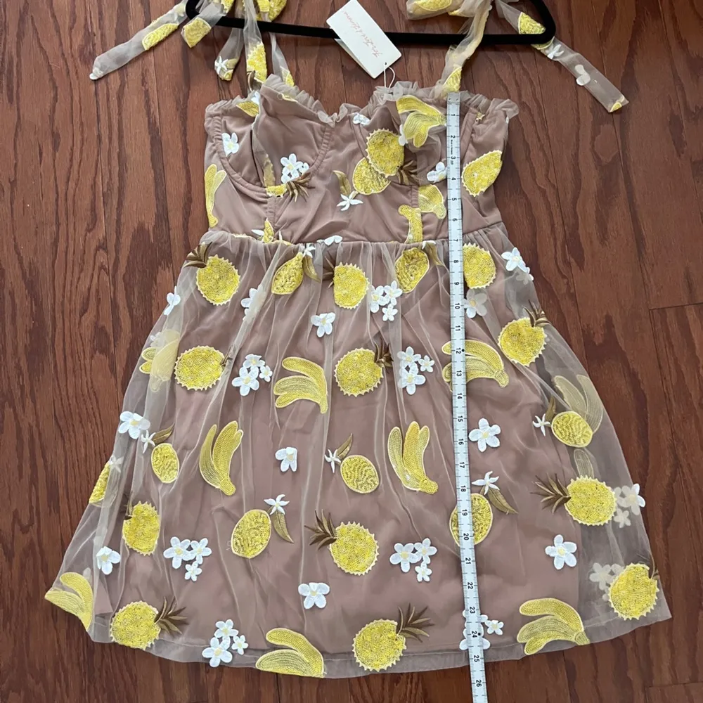 For Love and Lemons Fruitpunch Sequin Mini Dress - Image 7