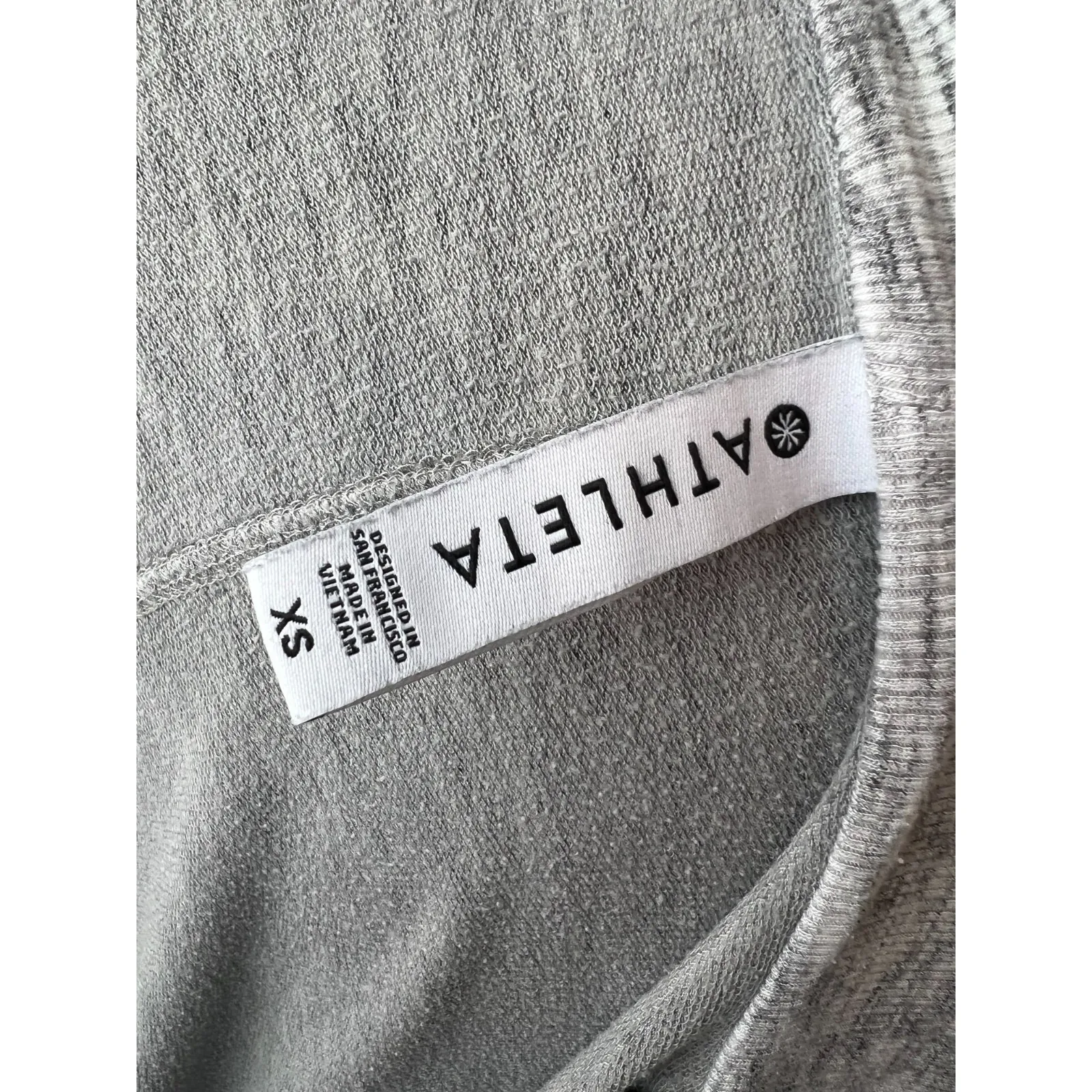 Athleta Pranayama Wrap Cover Up Cardigan Sweater XS Extra Small 777944 Yoga Gray - Image 3