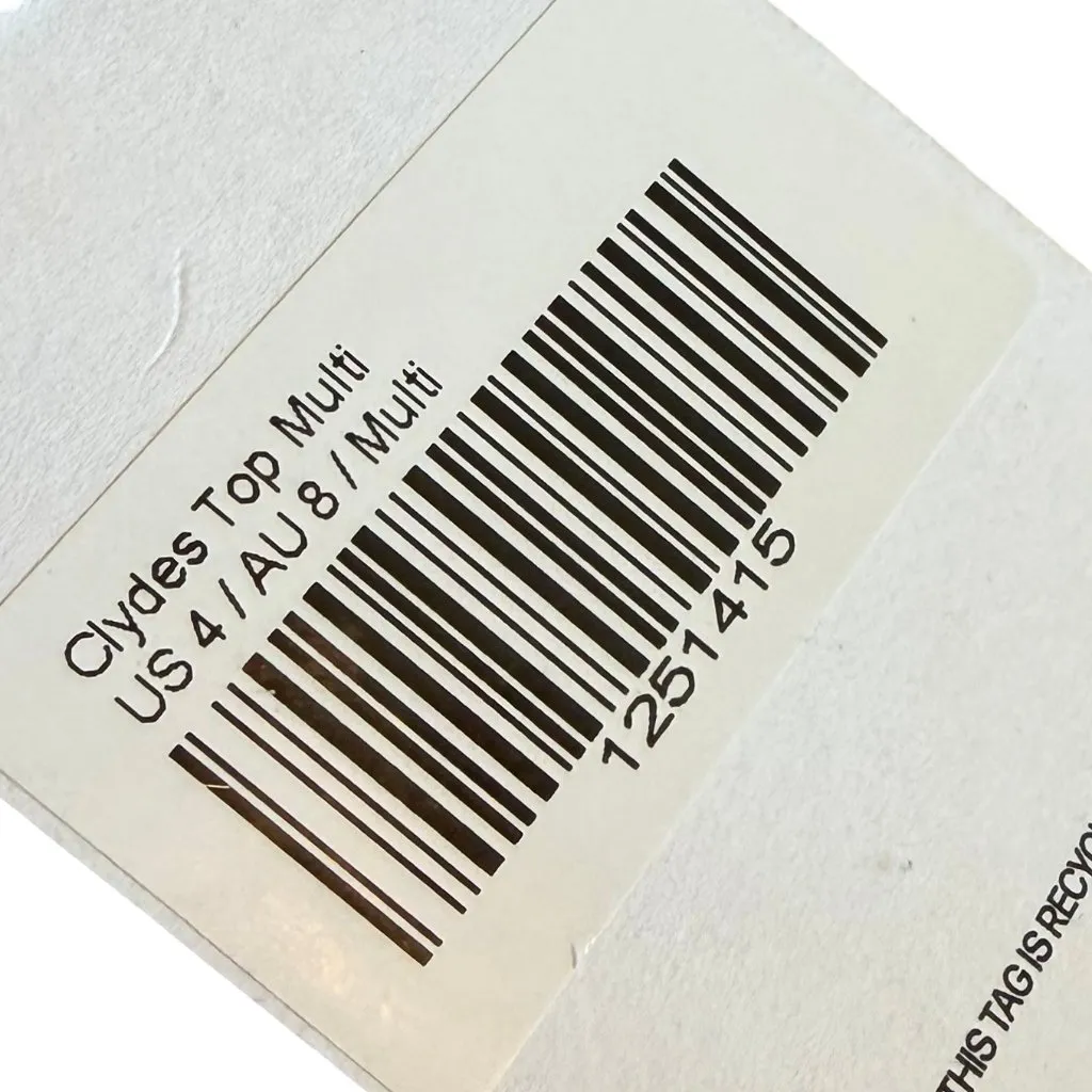 Princess Polly Jacquard Floral Lace Crop Top Shirt Corset Renaissance Size 4 NWT - Image 9