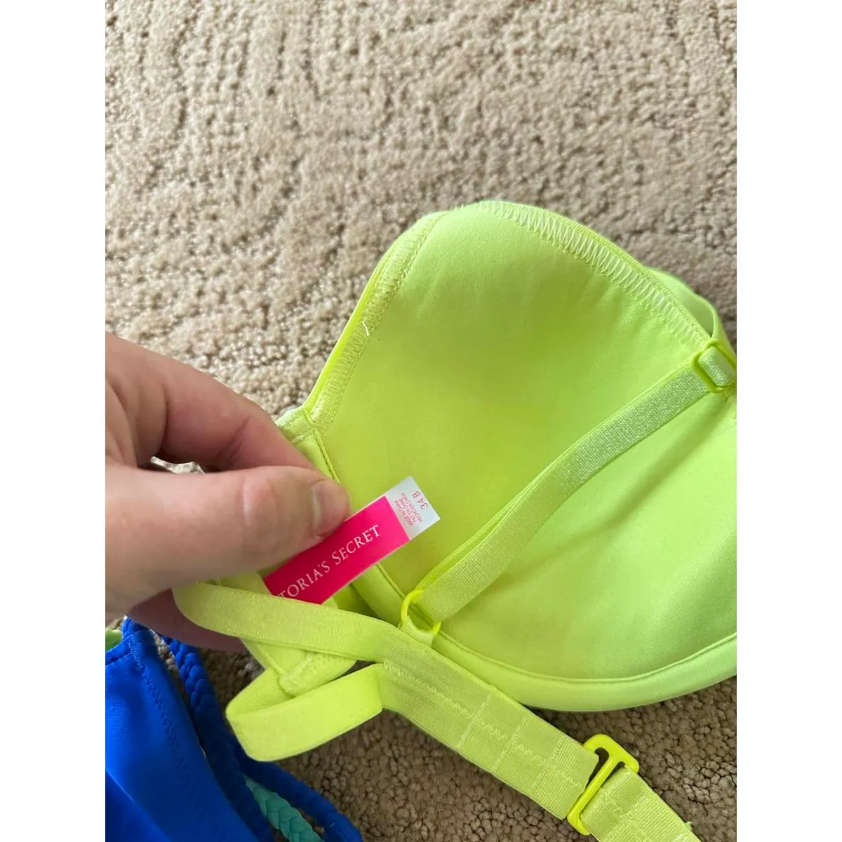 Vintage Y2K Victoria’s Secret Bikini Set – 32B Top / Small Bottoms - Image 2