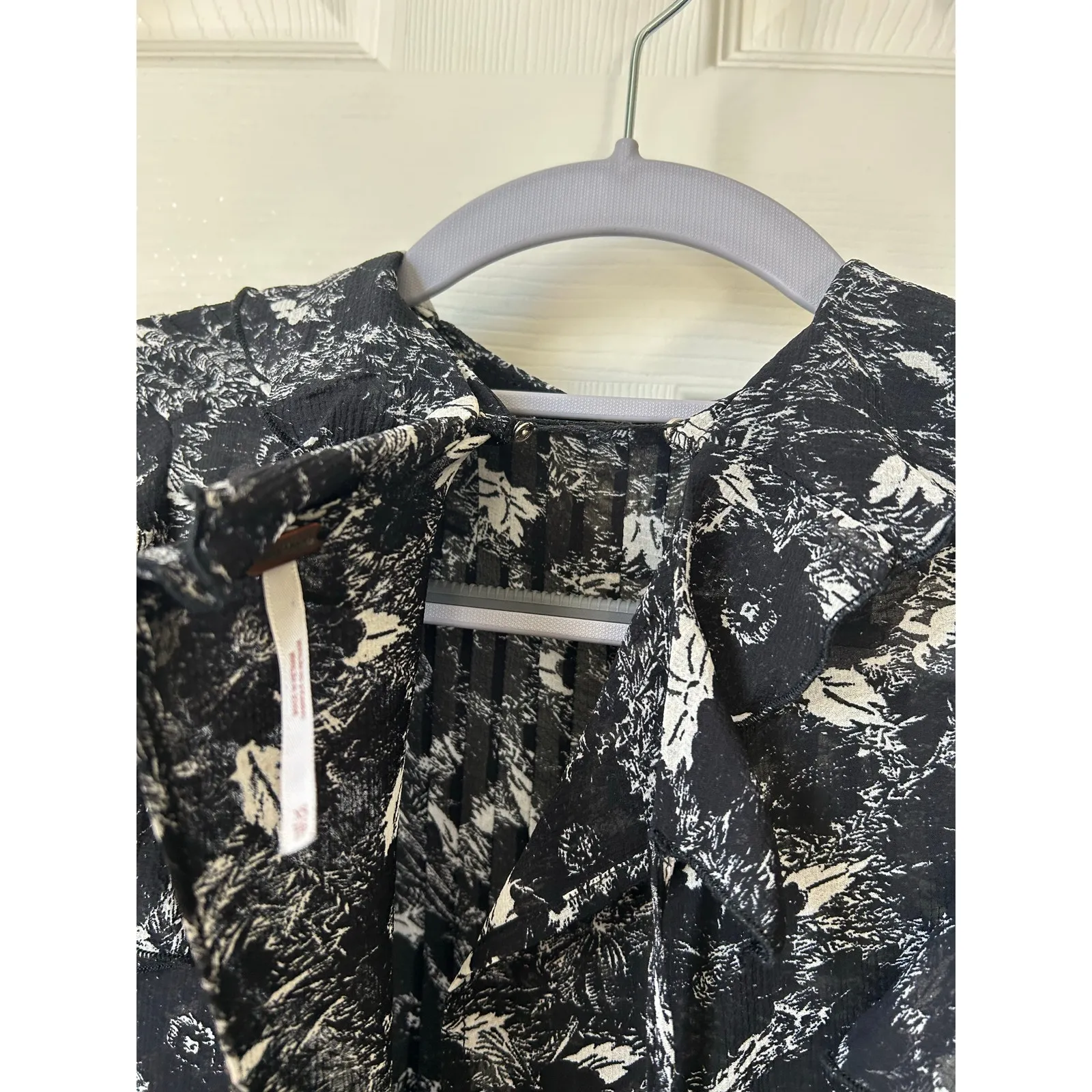 Free People These Dreams Ruffled Floral Mini Dress - XS - Image 7