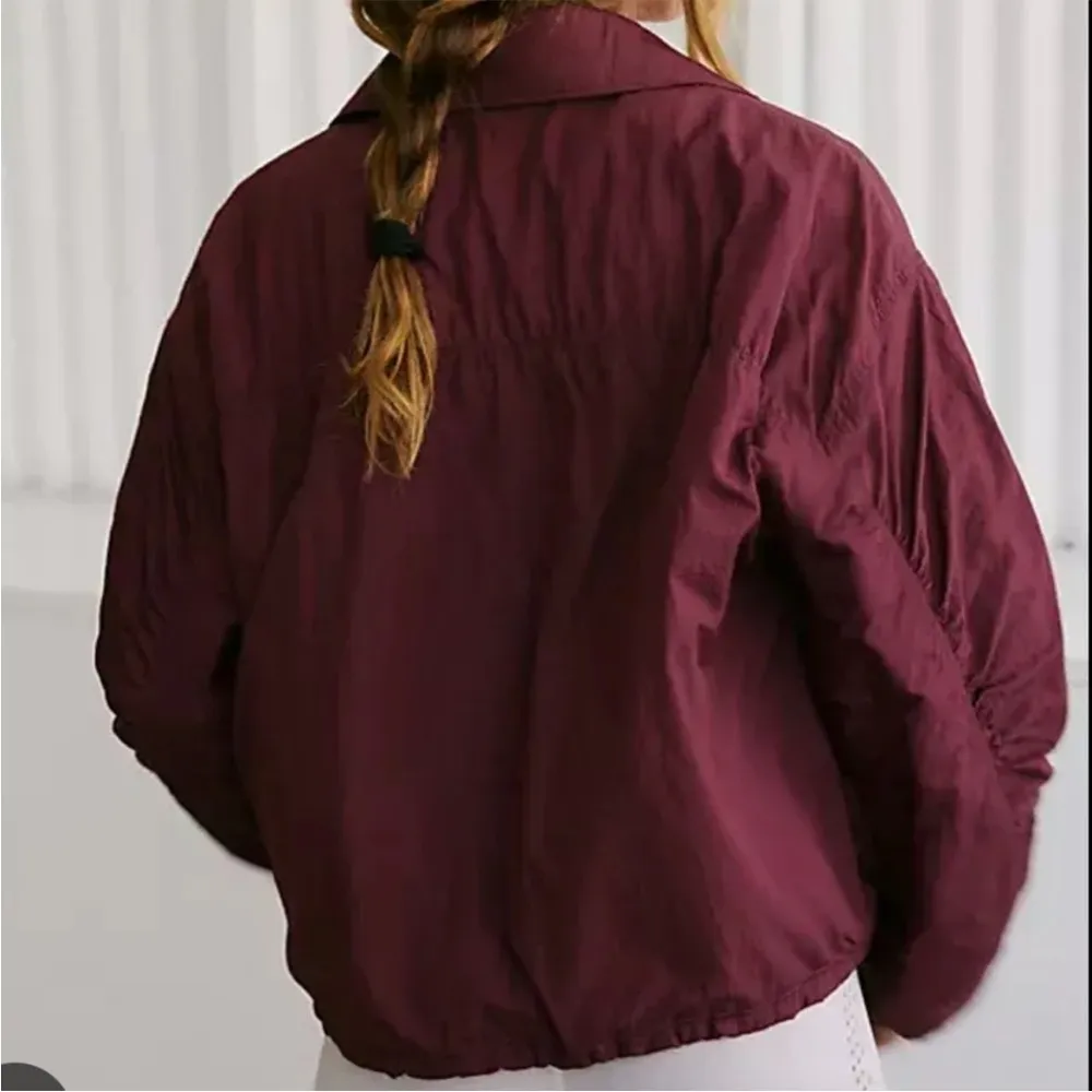 Free People  Movement Off The Bleachers Coaches Jacket - Image 3