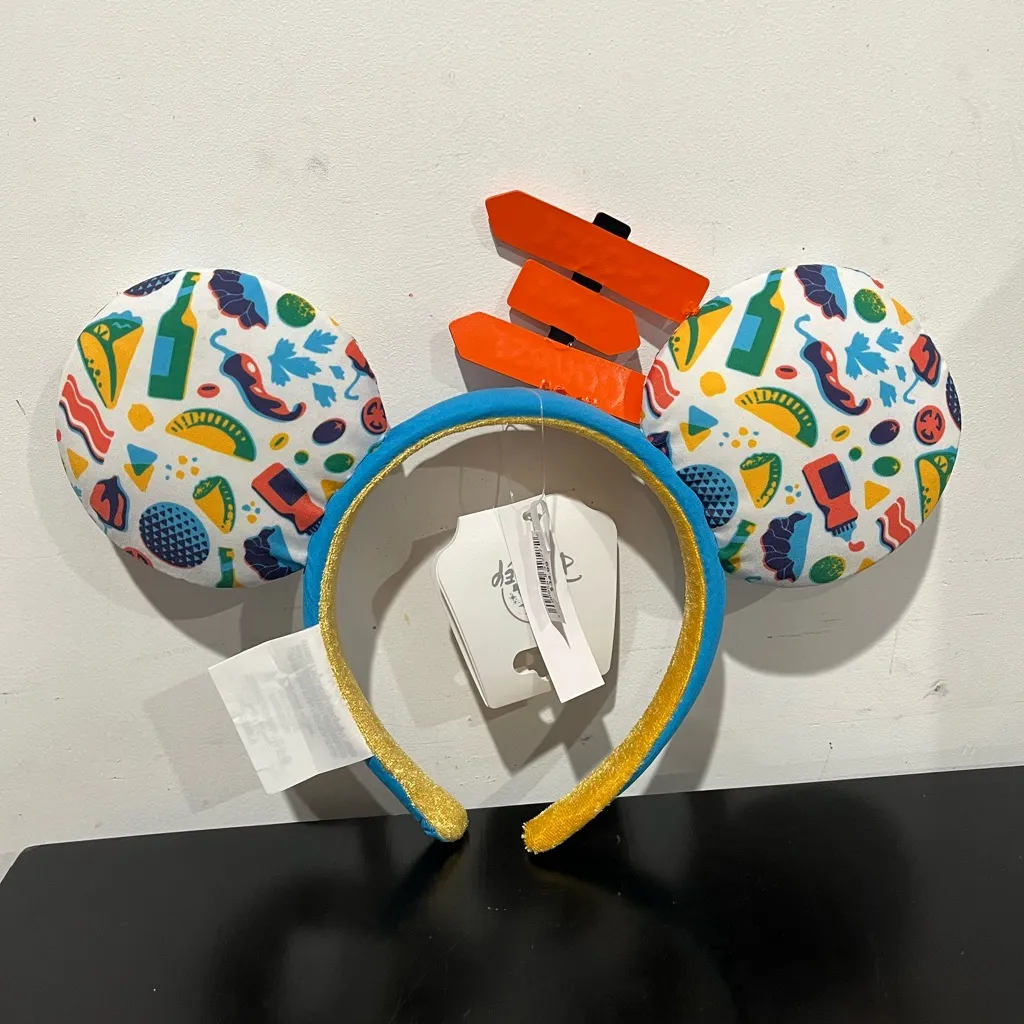 Disney Parks Epcot Food & Wine Festival Choose your Course Ear Headband - Image 3