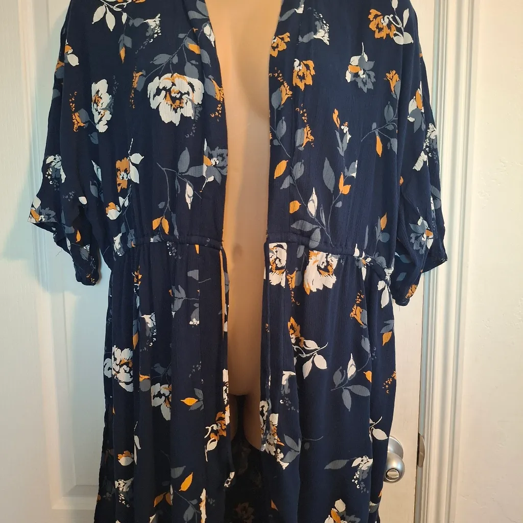 Maurices Sz 0/1 Floral Kimono Cardigan NWOT - Image 10