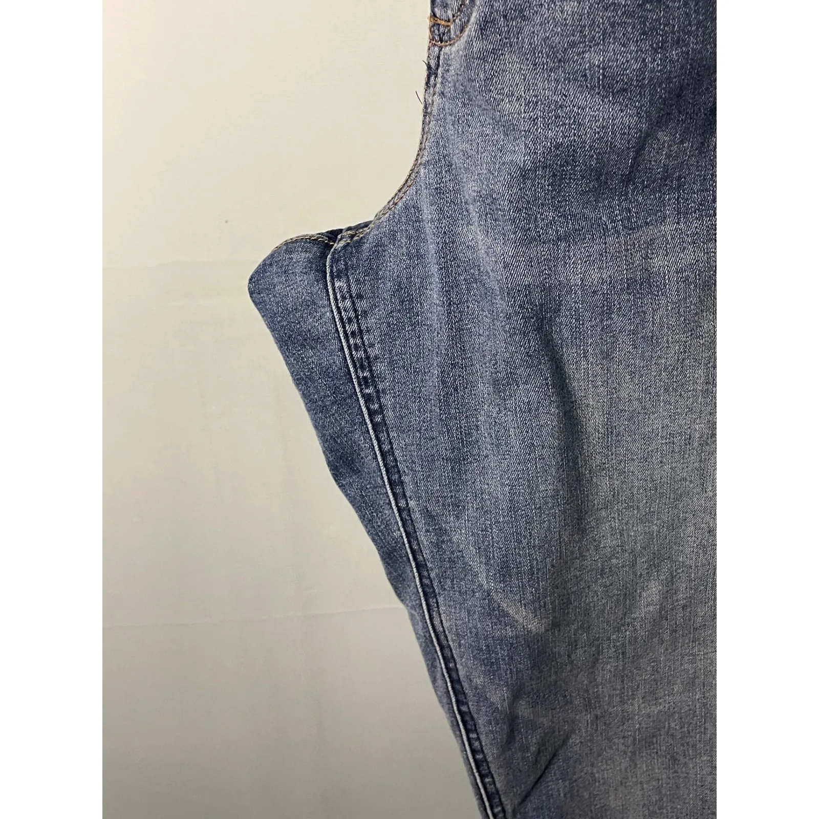 Democracy "Ab" Technology High Rise Distressed Blue Wash Denim Jeans Size 16 - Image 11