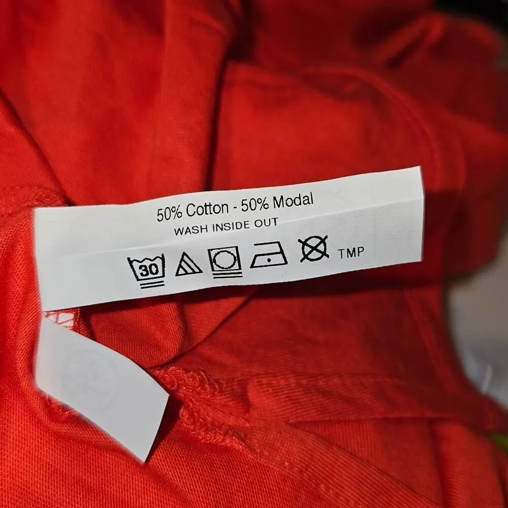 NWT Zumba Womens Rev Me Up Red Off The Shoulder Tee XS Spicy * Signed Beto Perez - Image 5