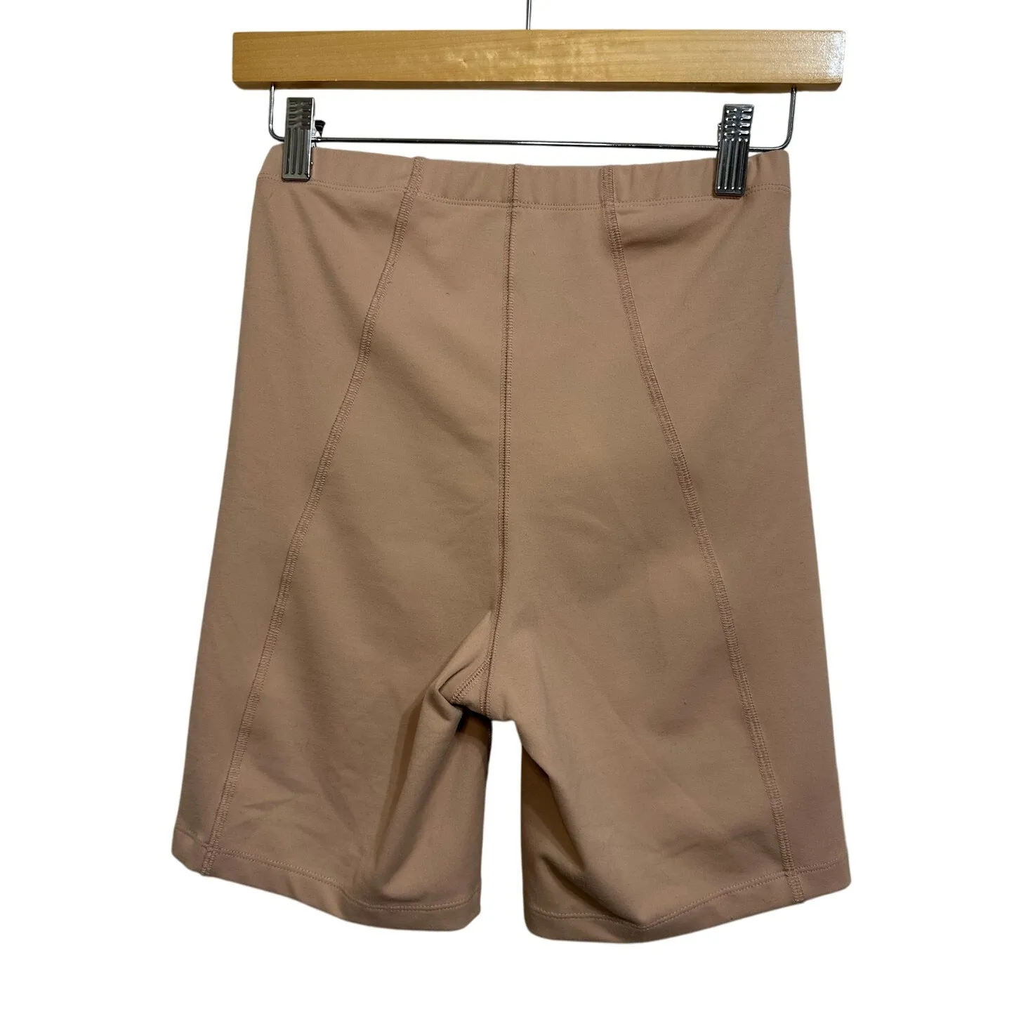 Le Fou Wilfred Garlen‎ nude biker short size Small Tan - Image 5