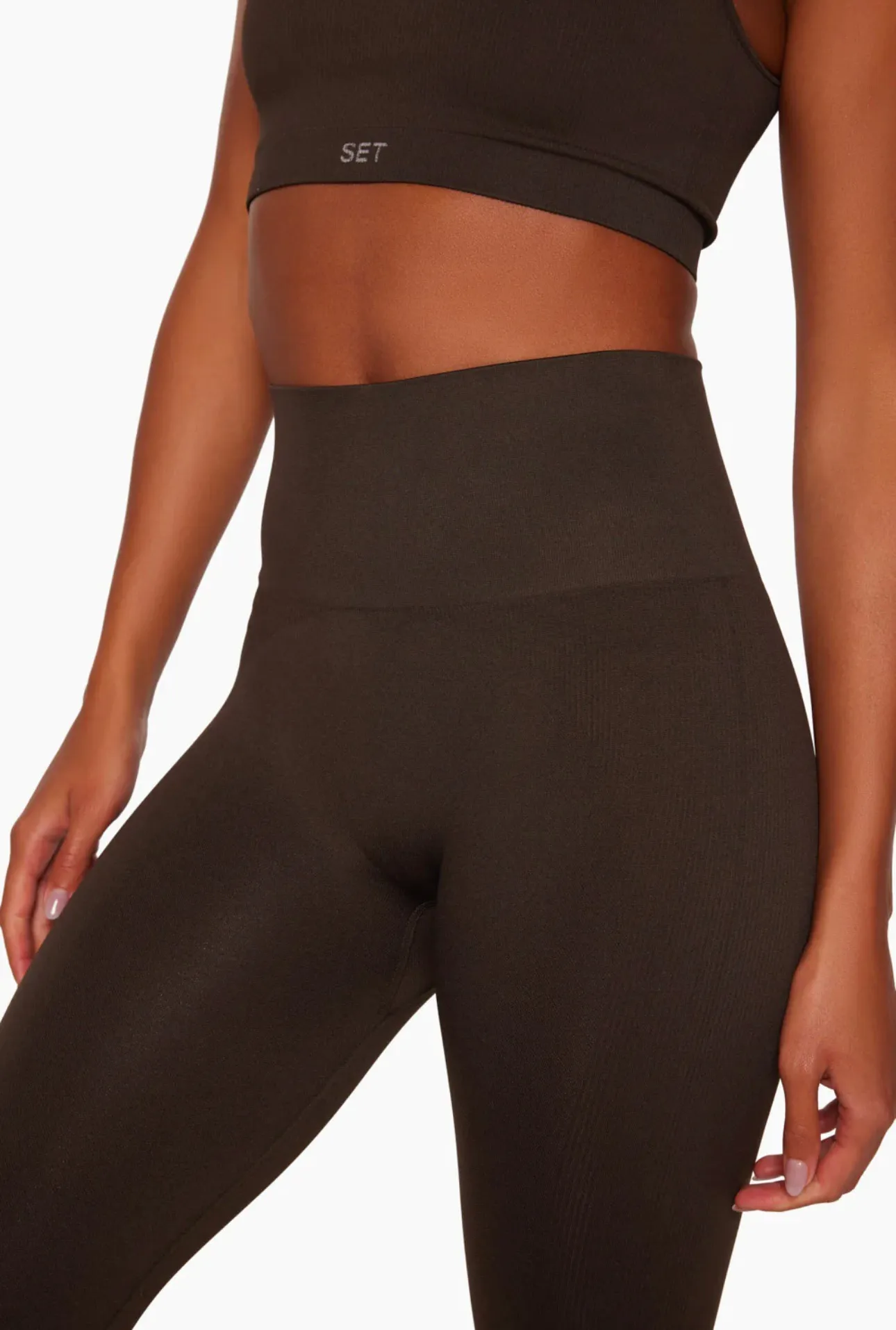Sculptflex Leggings In Espresso - Image 4