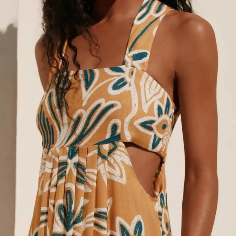 NWT Anthropologie Celandine Piper Bandeau Maxi Dress Size Small - Image 3