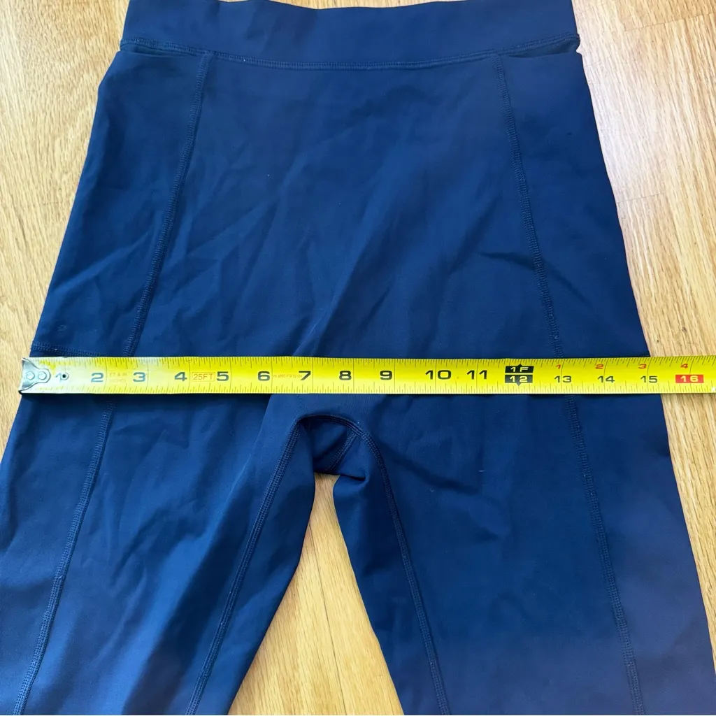 OFFLINE by Aerie Goals 7/8 Leggings Navy Blue M Activewear Athleisure Fitness Size M - Image 6
