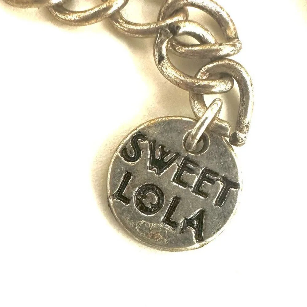 Sweet Lola brown rhinestone bracelet - Image 4