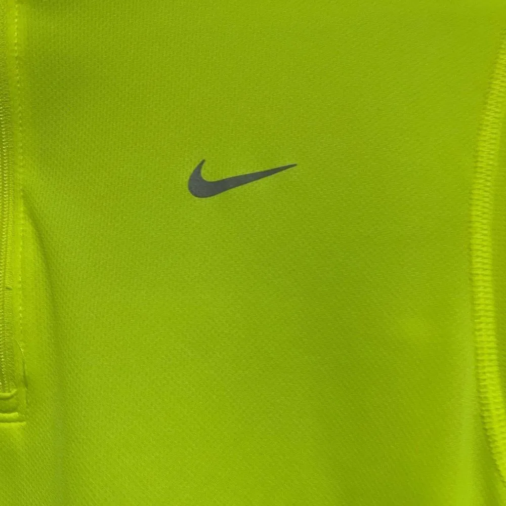 Nike  Women's Lightspeed Racer Jacket Volt/Reflective Silver Size Small - Image 2