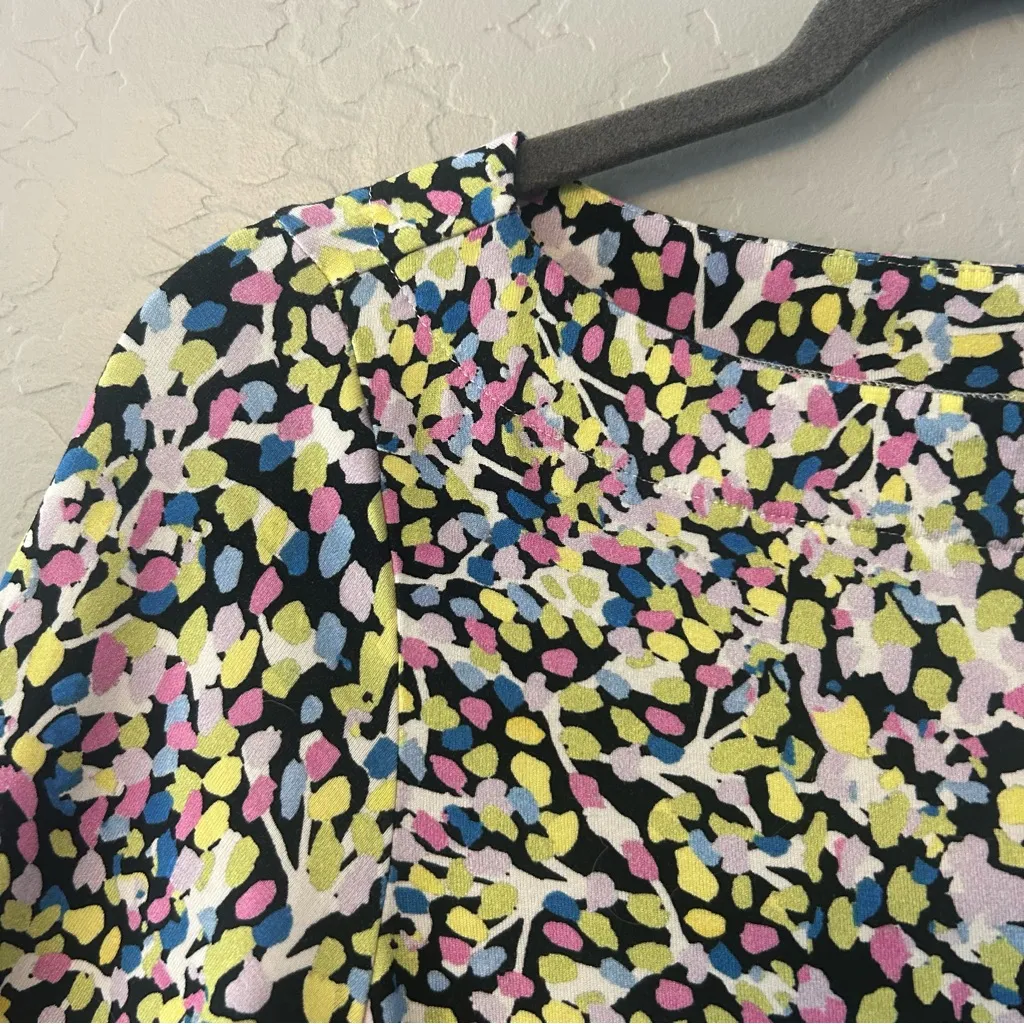 Ted Baker London Normma half sleece flecc multicolor tee size 2 US size 6 - Image 5