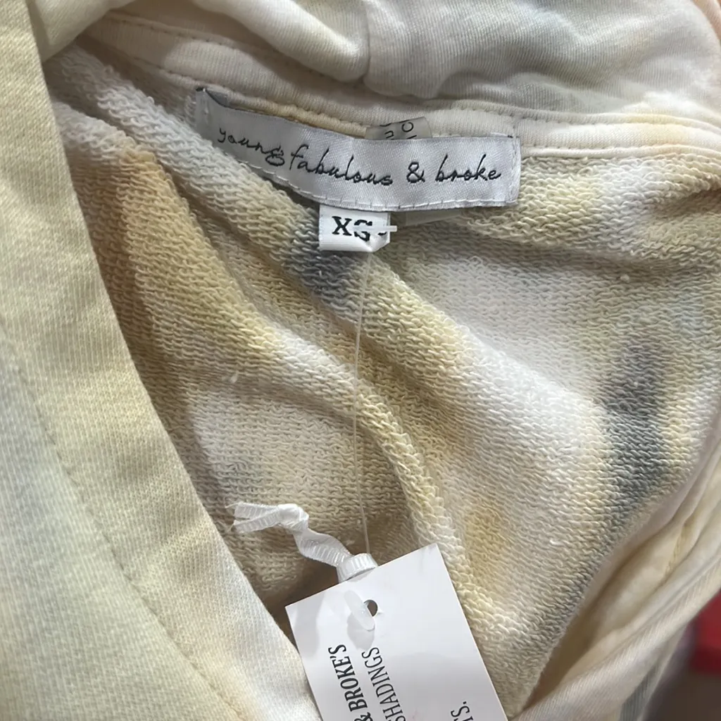 Young Fabulous and broke tye dye short sleeve hoodie - Image 6