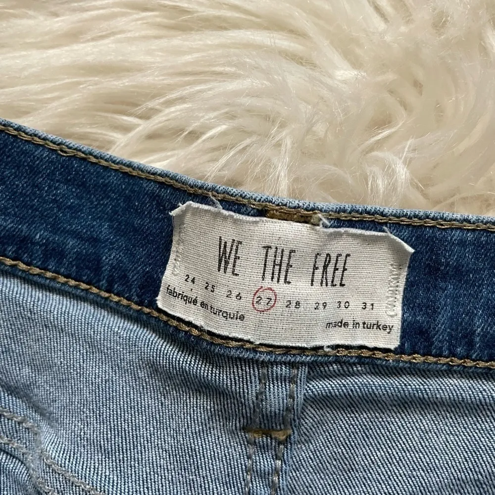 FREE PEOPLE Shark Bite Skinny Jeans - Image 5
