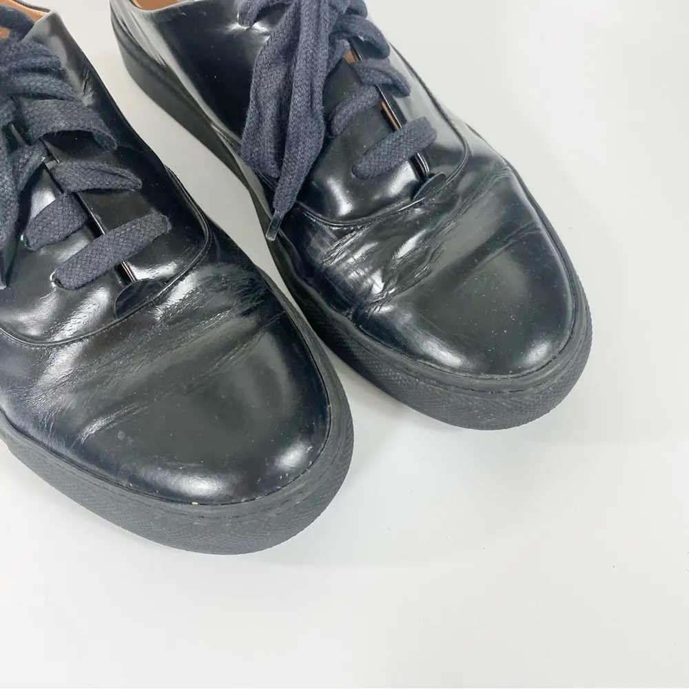 &Other stories Black patent leather sneakers - Image 4