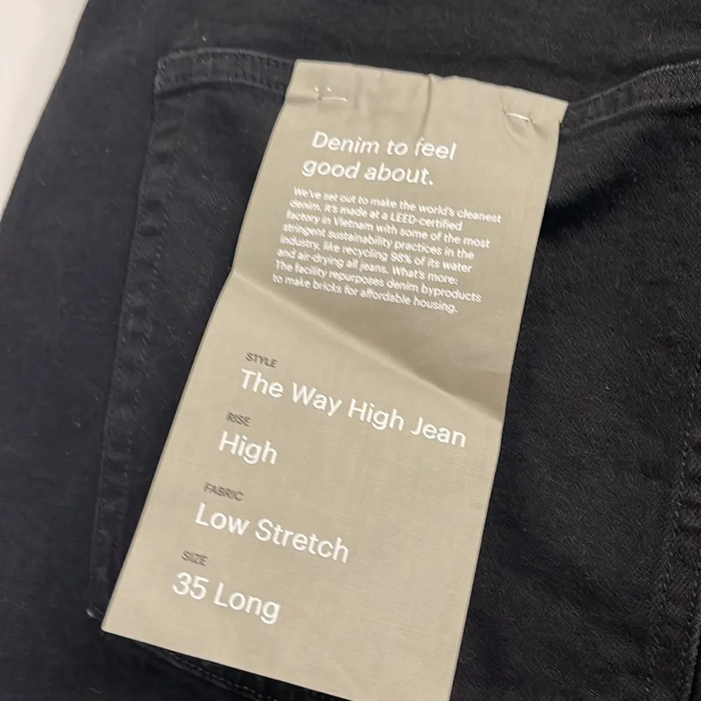 EVERLANE the way high jean size 35 long - Image 4