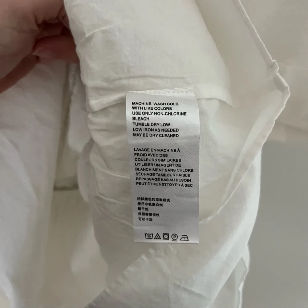 Free People Pullover Drop Waist Cotton Mini tunic shirt dress Size XS NEW - Image 6