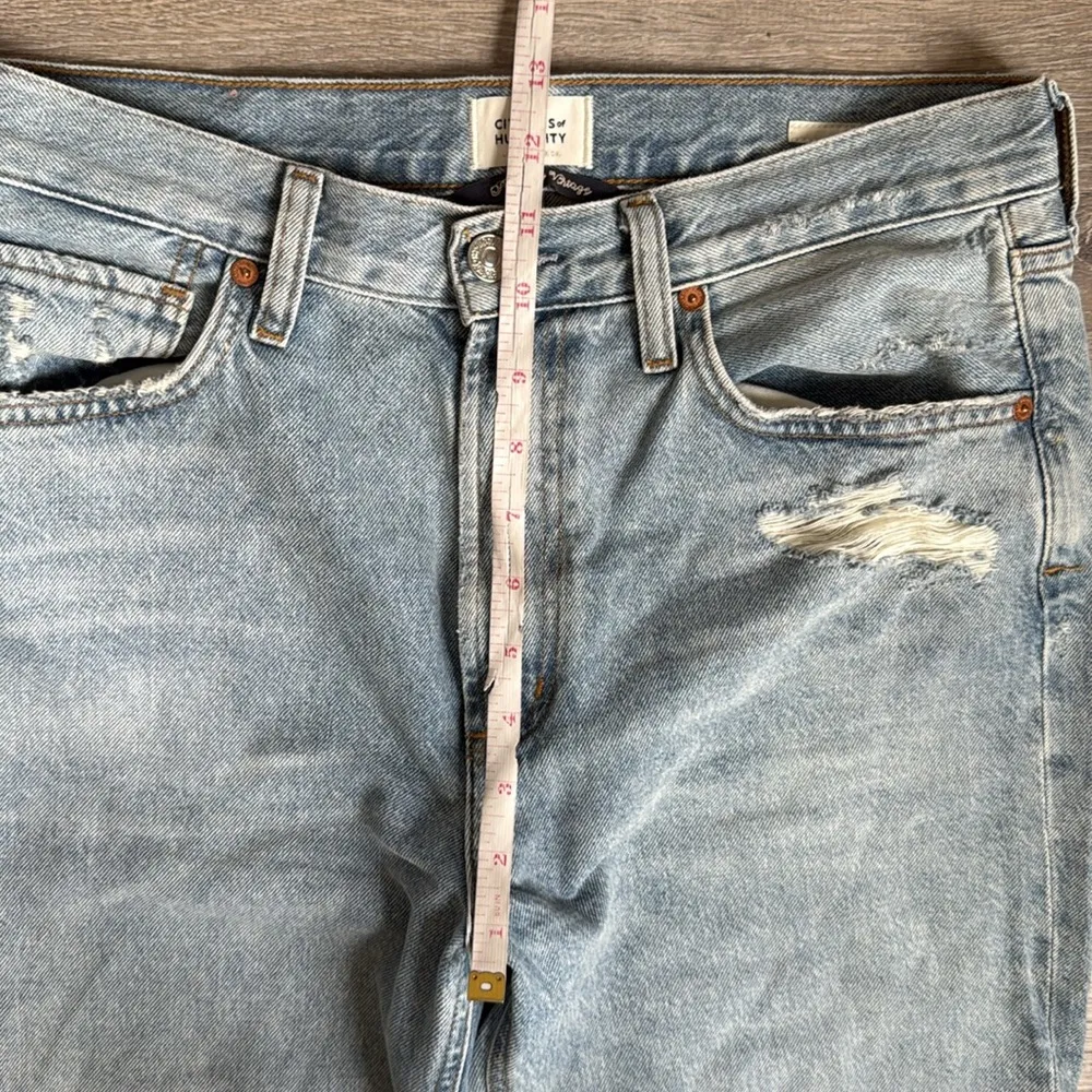 CITIZENS OF HUMANITY Daphne Crop High Rise Stovepipe in Aster 28 - Image 9