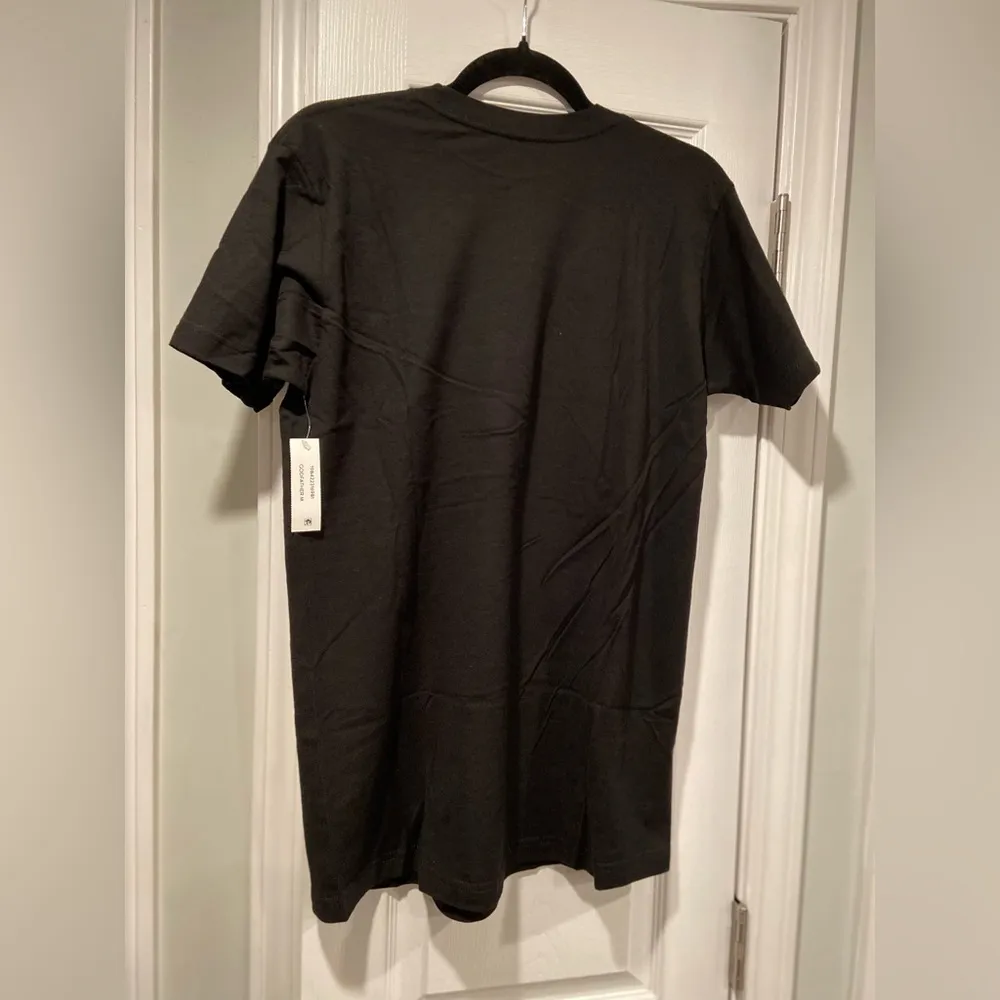 NWT The Godfather Size M Black Cotton Crew Neck Tee Shirt Red Graphic Print Film Size M - Image 3