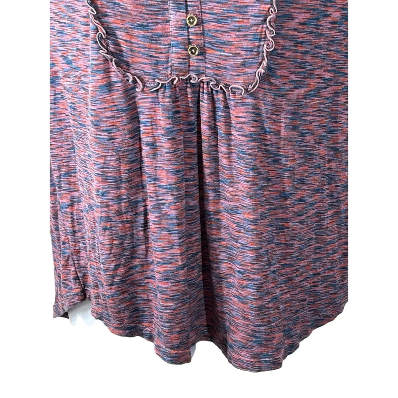 Matilda Moments With You Space Dye Planetarium Tunic Top Size M - Image 5