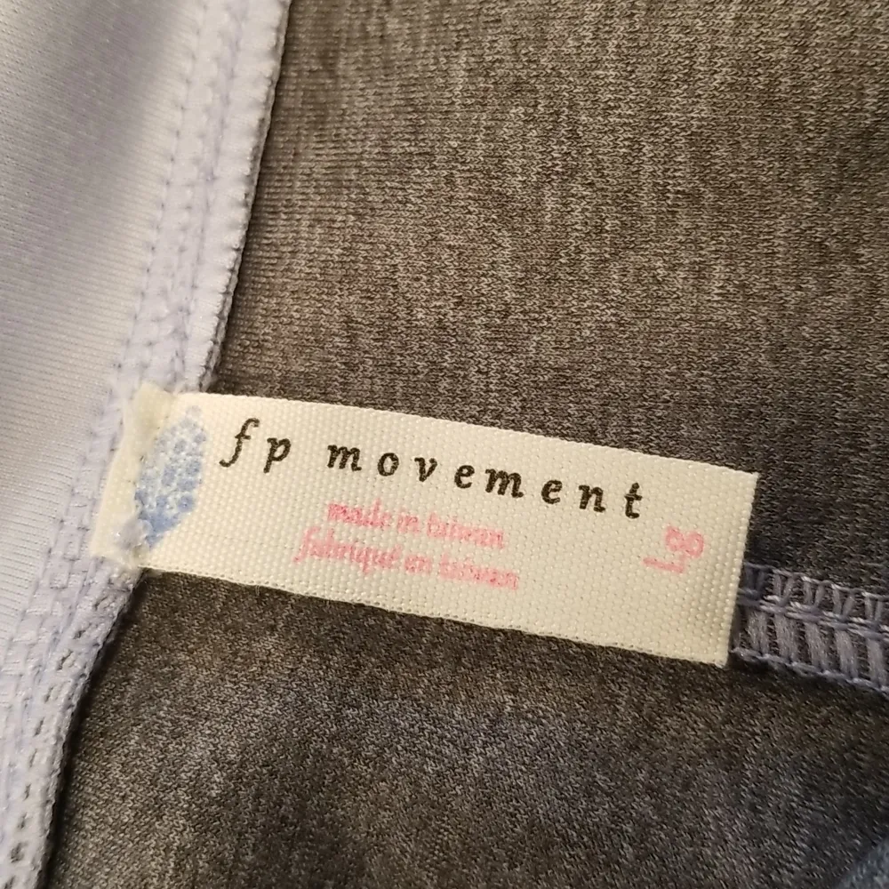 💕FREE PEOPLE MOVEMENT💕 Round the Block Jogger Faded Periwinkle Blue Large  NWT - Image 13