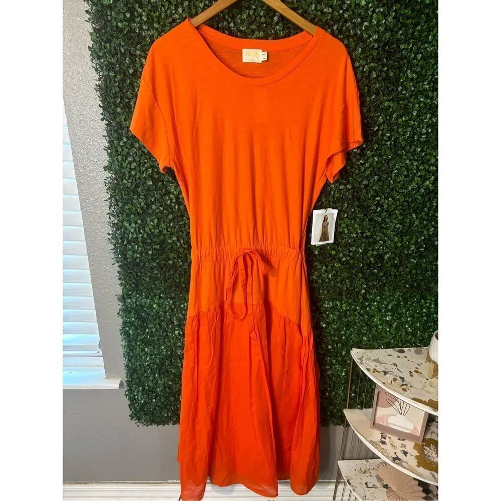 Nation Ltd Azalia Combo Shirt Dress Women's Sz Large NWT Anthropologie - Image 3