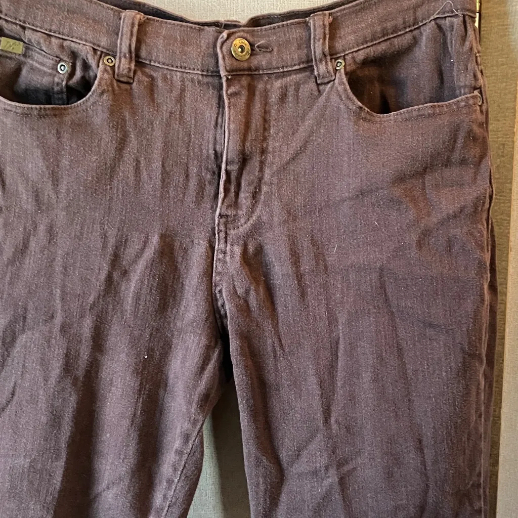 Dg Dark Brown brushed denim Pants 10p - Image 9