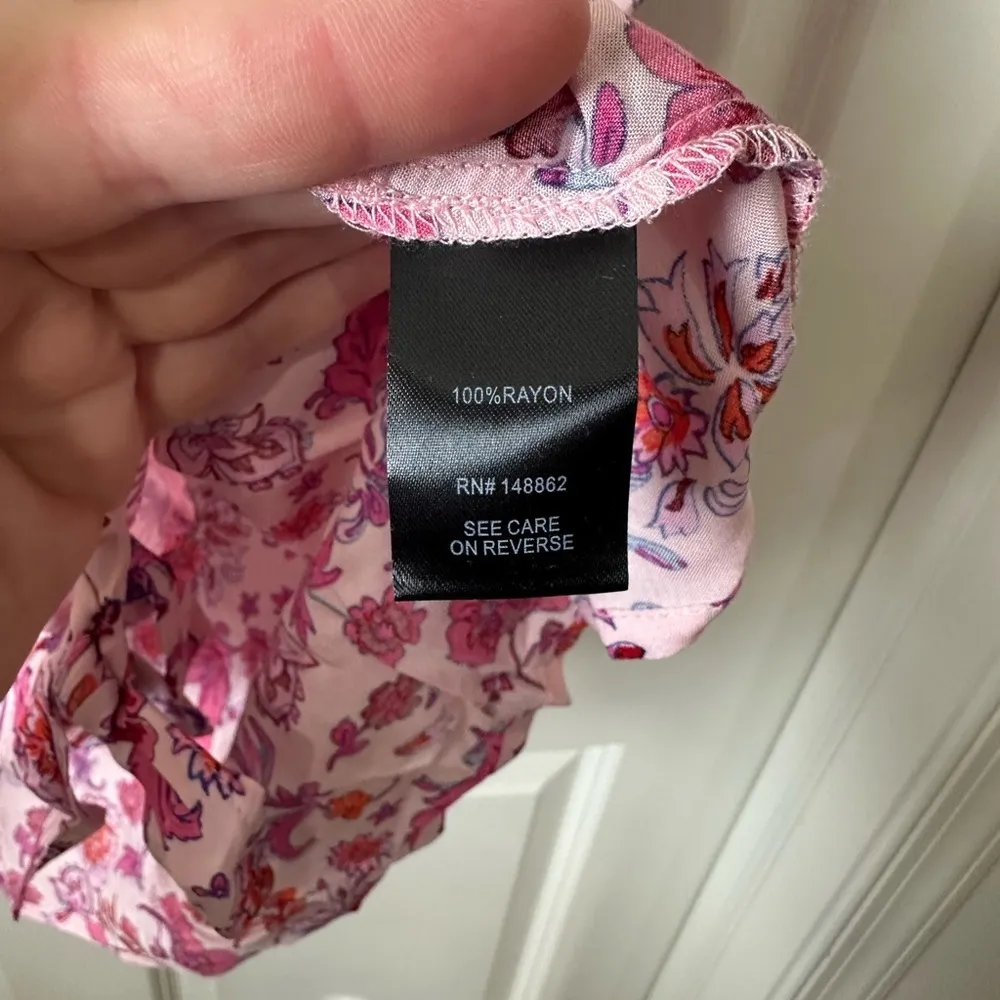 Challis Tie Front Dolman Top size 1X - Image 7