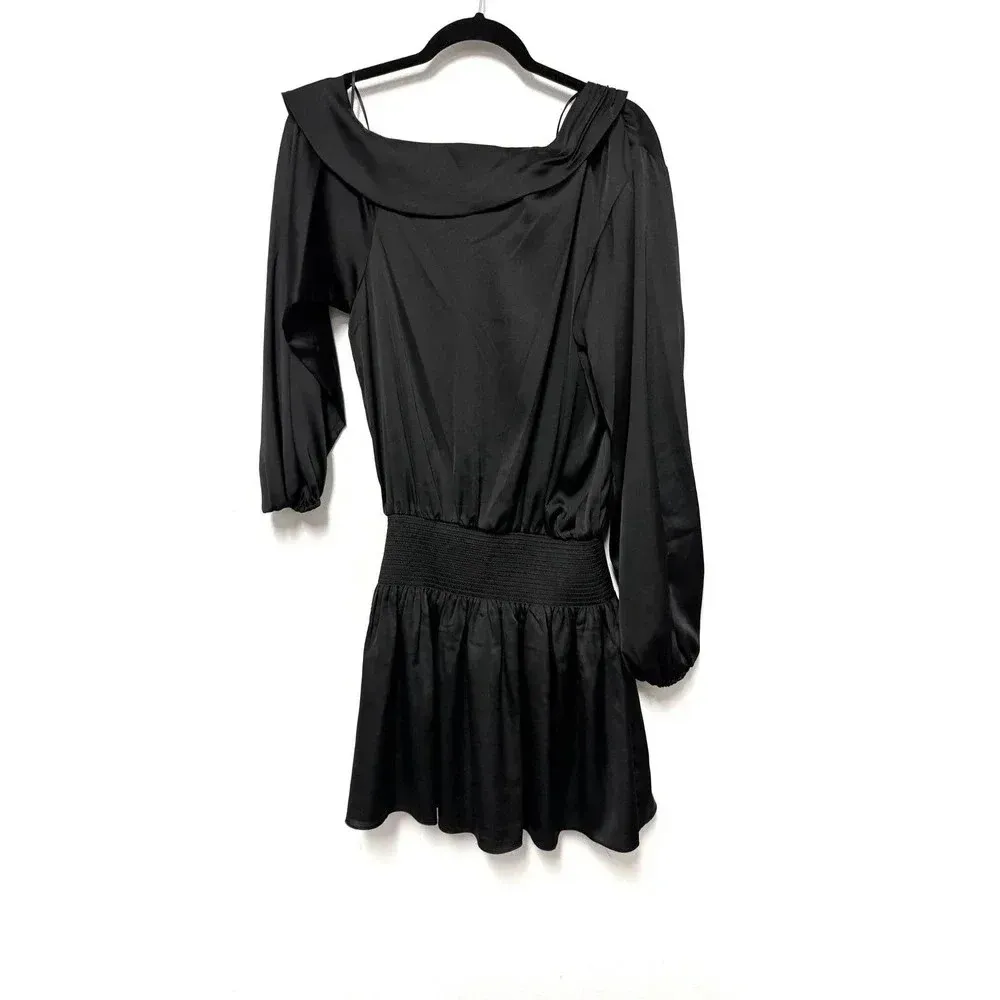 NWT Ramy Brook Off Shoulder Blouson Mini Dress Timothy Dress - Image 5
