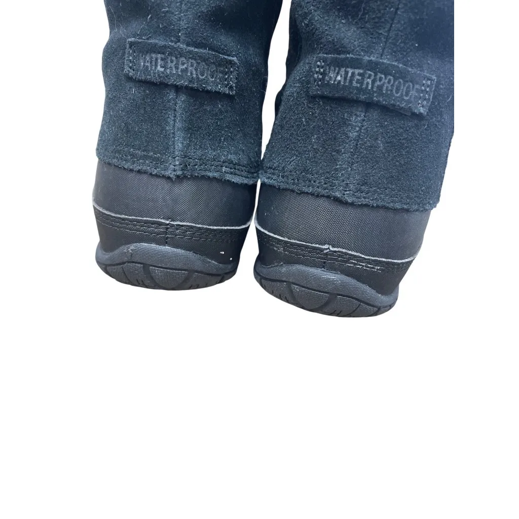 NorthFace Primaloft Womans Black Insulated fur lined winter boots Sz 9 SKU 9569 - Image 10