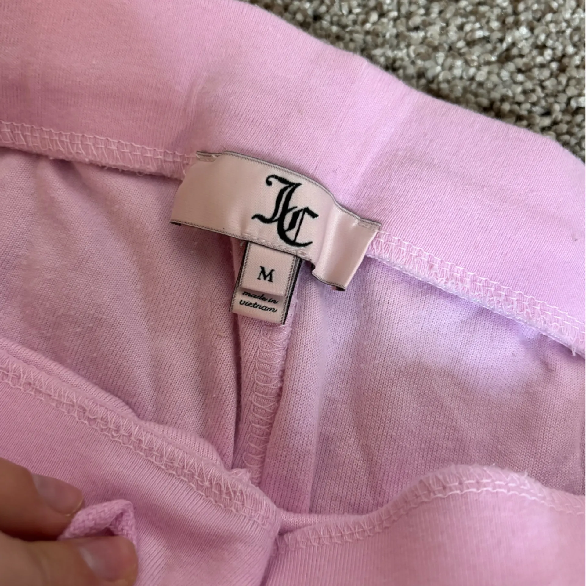 Juicy Couture Pink Lounge Pants joggers MEDIUM - Image 5