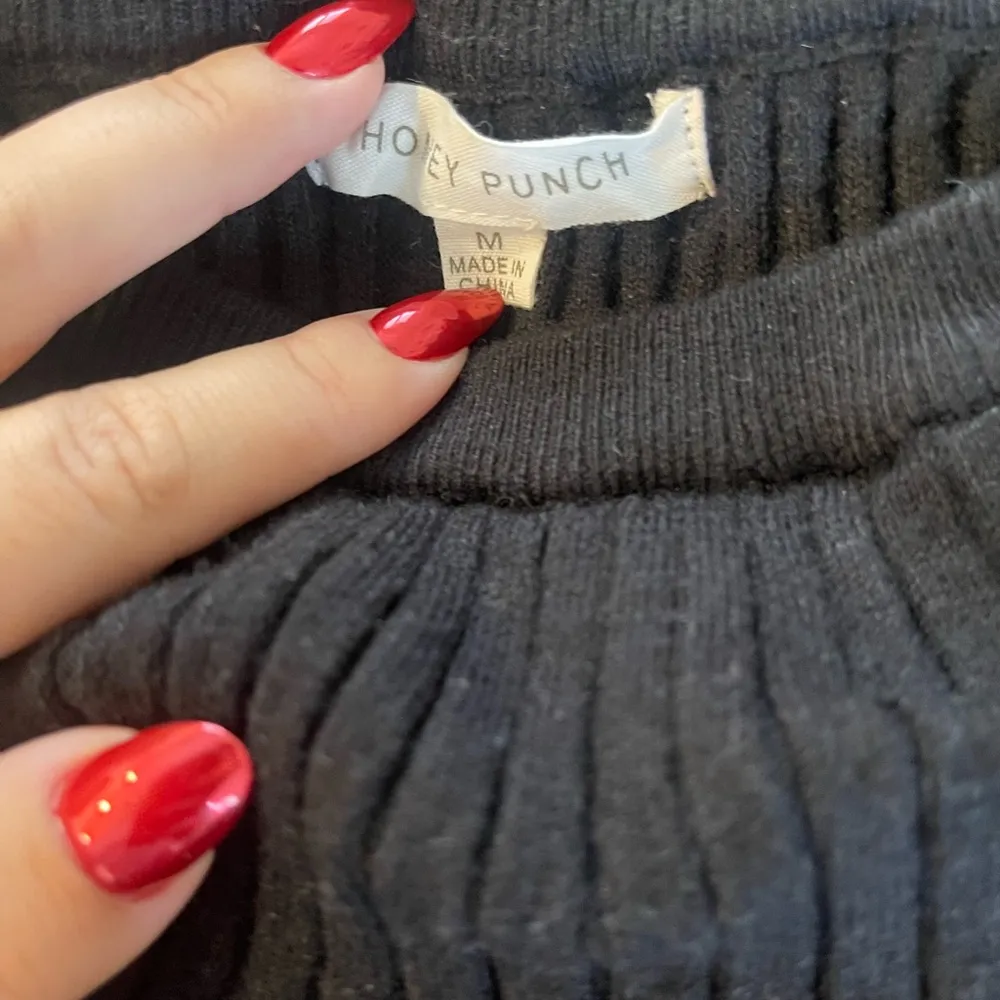 Off the shoulder sweater dress Black Size M - Image 3