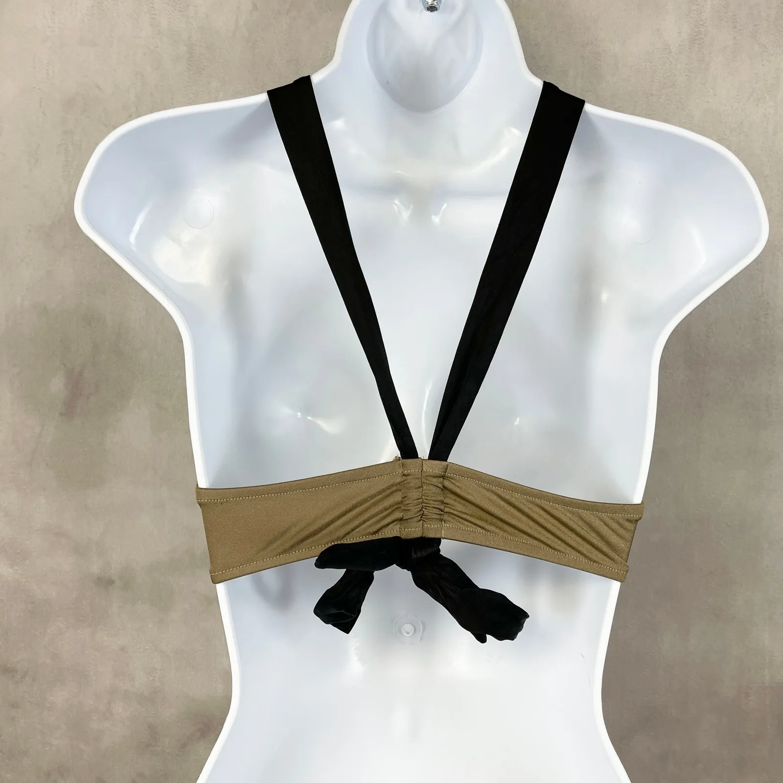 Venus Women Bikini Top Size 34A Cross Strap Sporty‎ Chic Y2K Glam Old Hollywood - Image 4