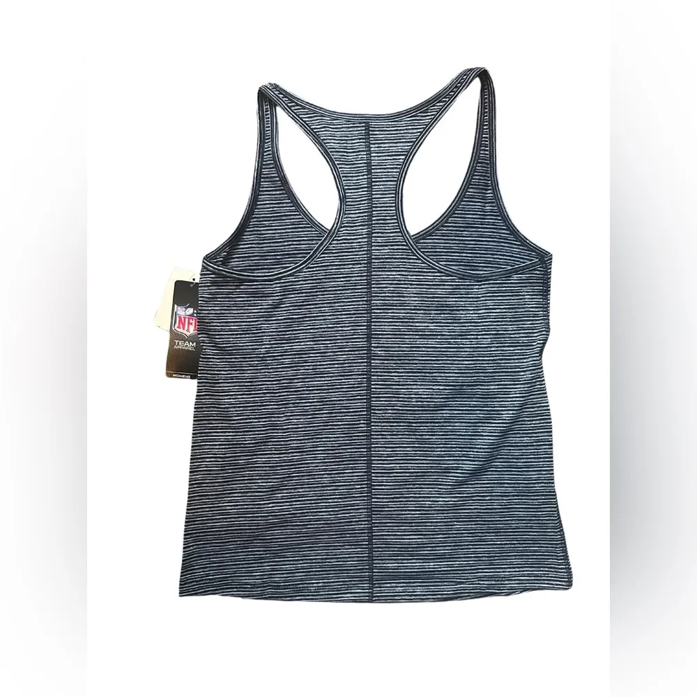 New Era Dallas Cowboys NFL Womens Tank Top Size Medium Blue - Image 2