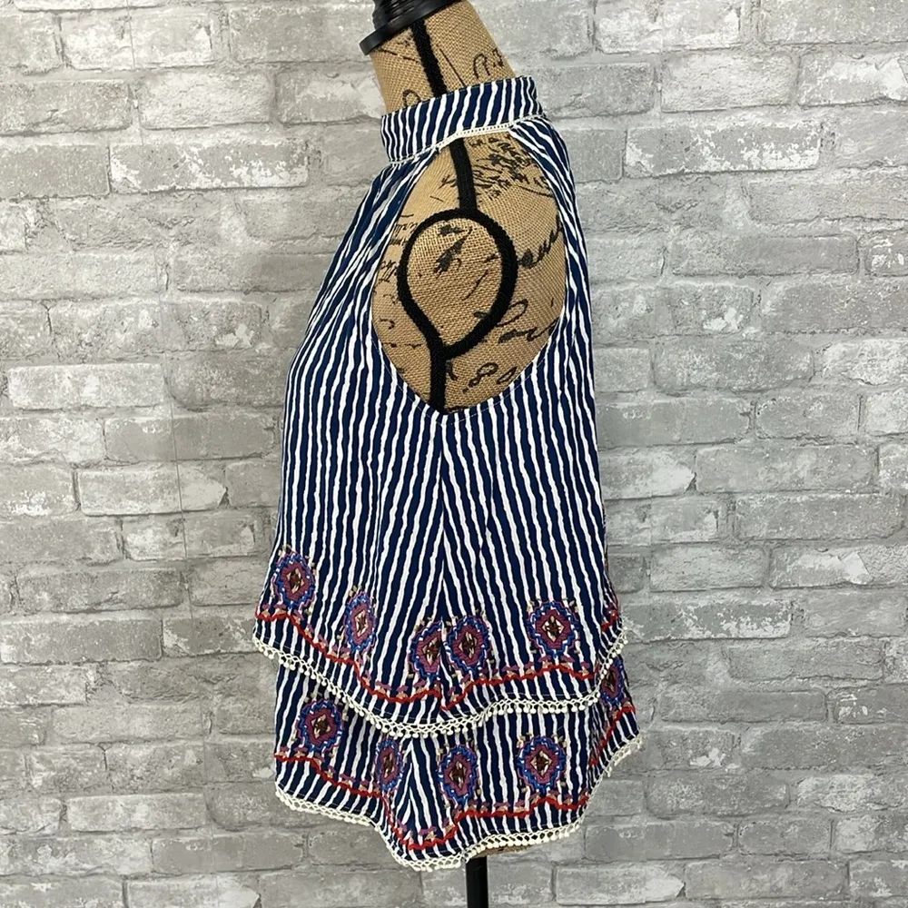 THML striped embroidered tank top - Image 2