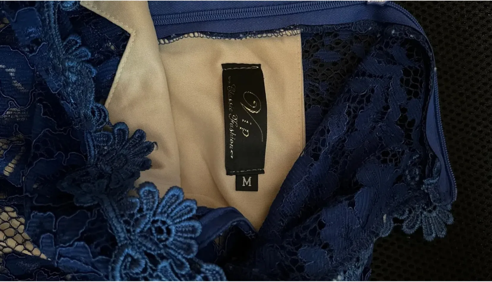 Blue Romper Dress Size M - Image 6