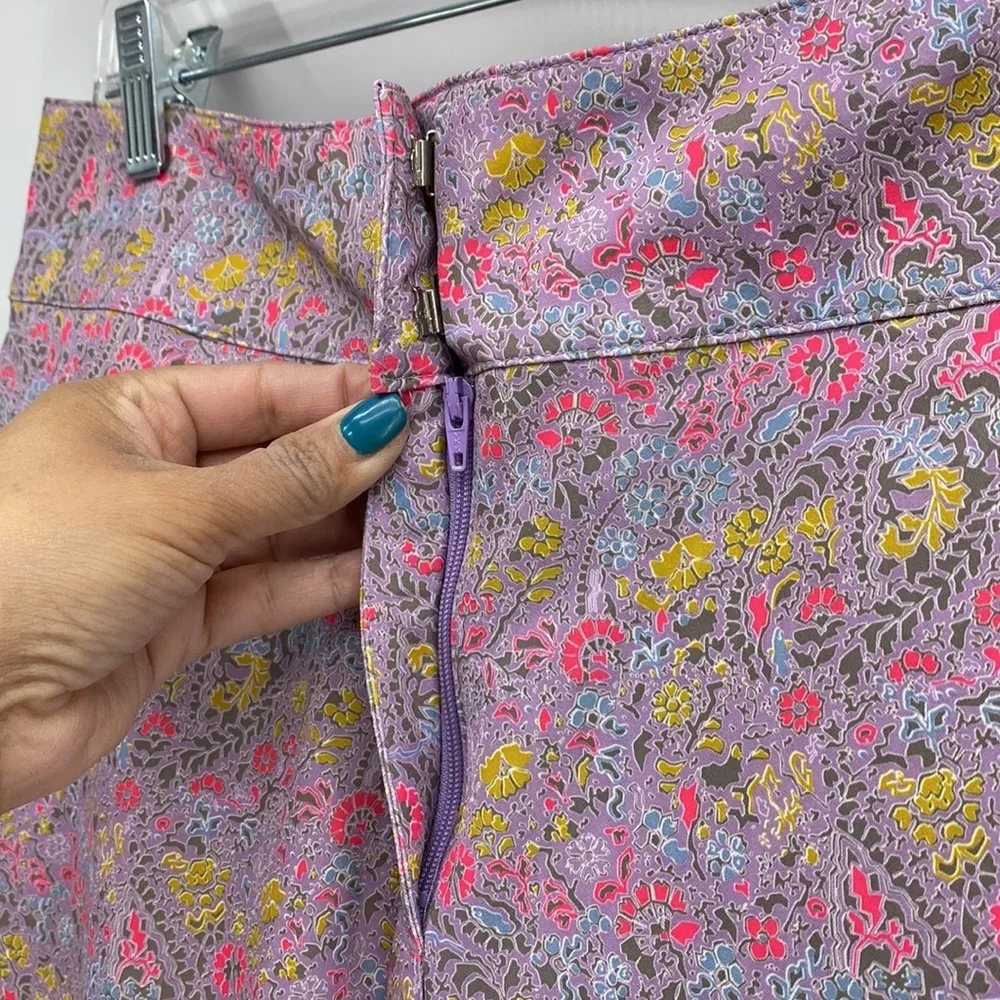 Nike golf fit dry pink purple paisley floral bermuda shorts - Image 4