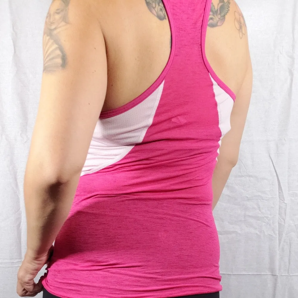 Nike Pro Pink Tank Top - Image 3