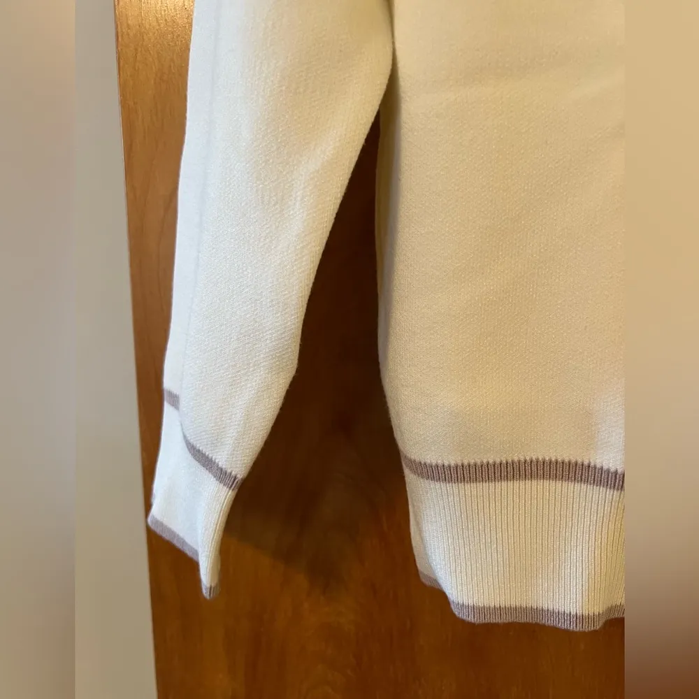 Soia And Kyo Leila Sweater Hoodie Sweatshirt Loungewear Powder Pearl NWT Small - Image 3